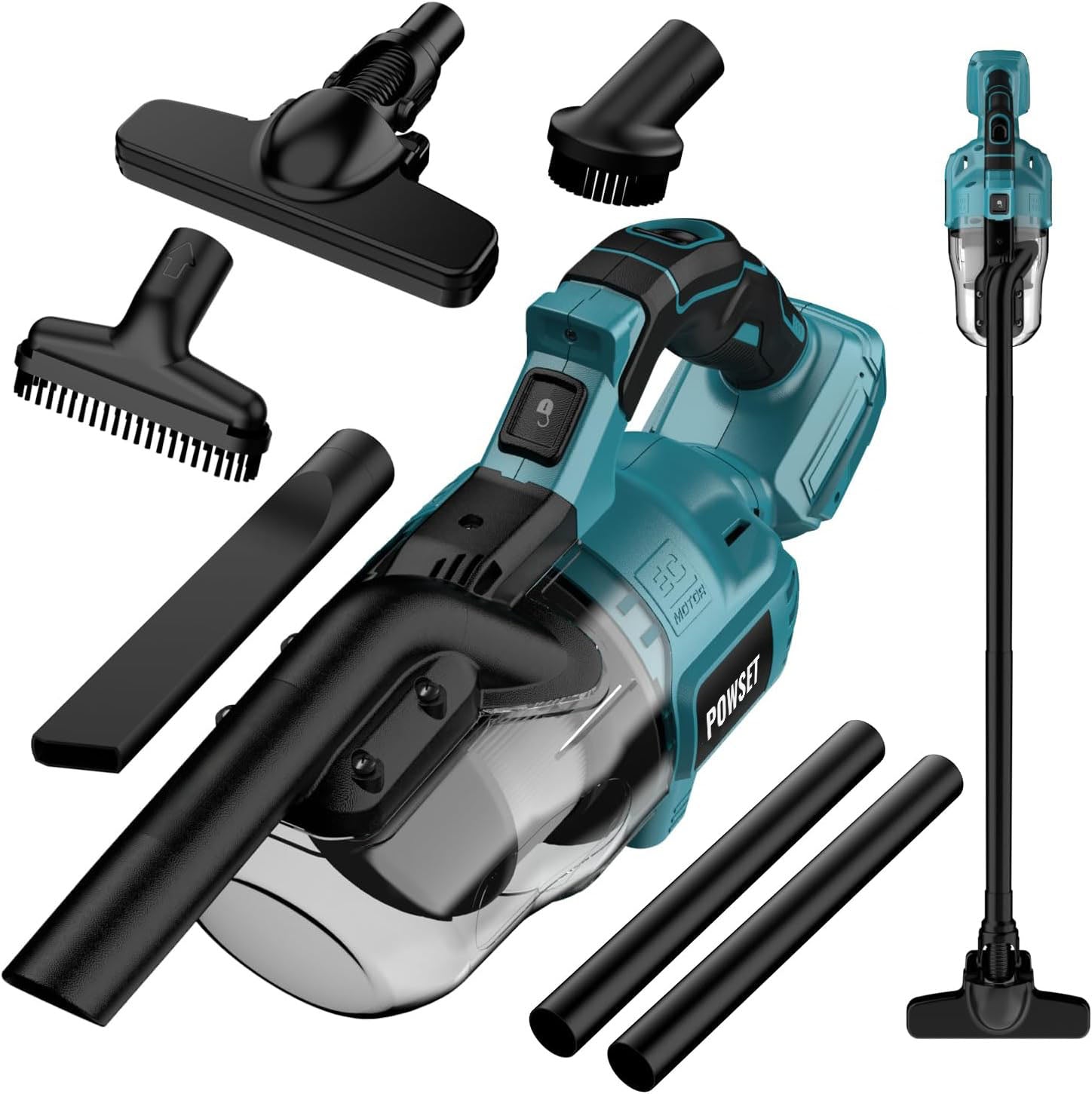 Cordless Vacuum for Makita 18V Battery - Powset